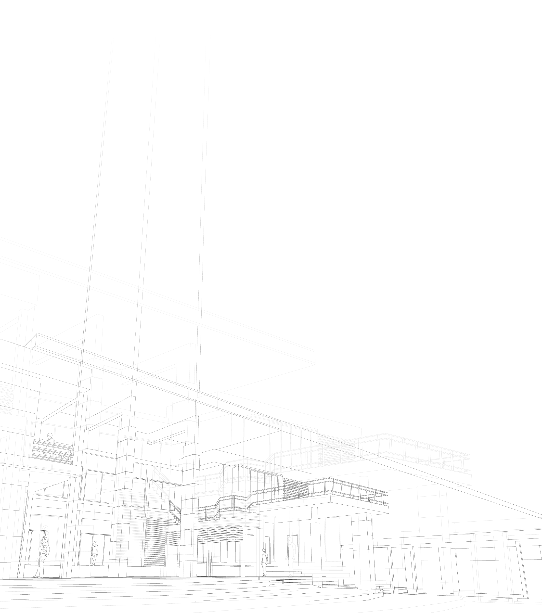 Blueprint background left